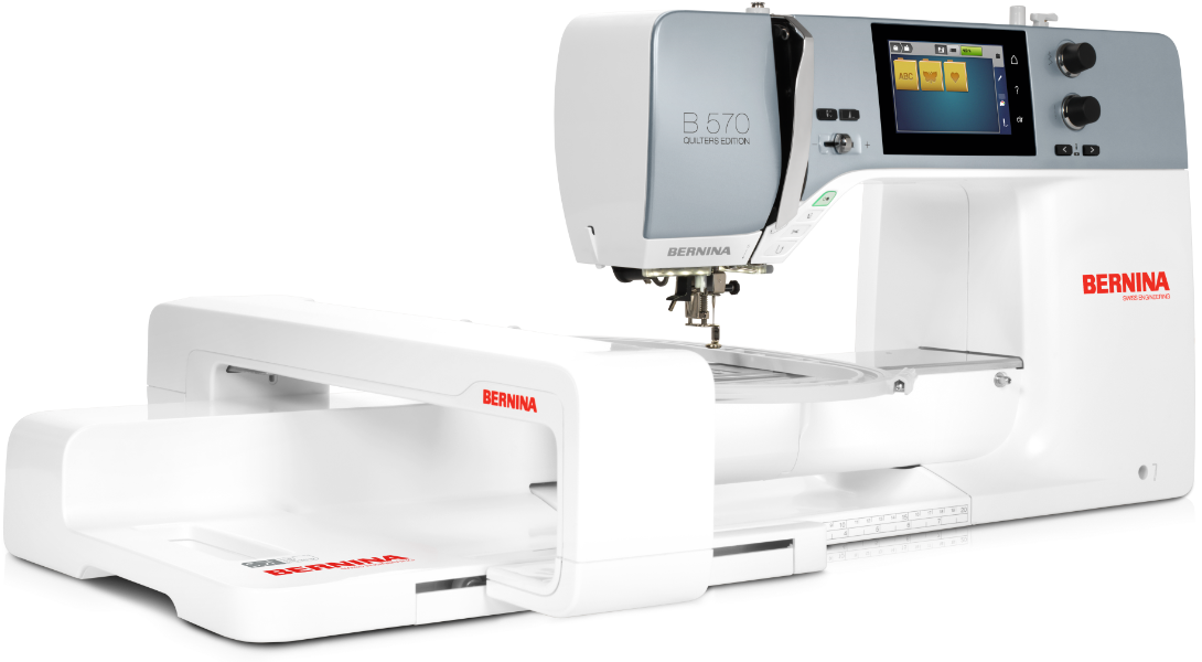 Love to quilt? So does the B 570 Quilters Edition. BERNINA